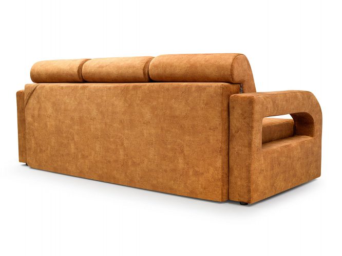 Sofa rozkładana z pojemnikiem tył LUCIANO