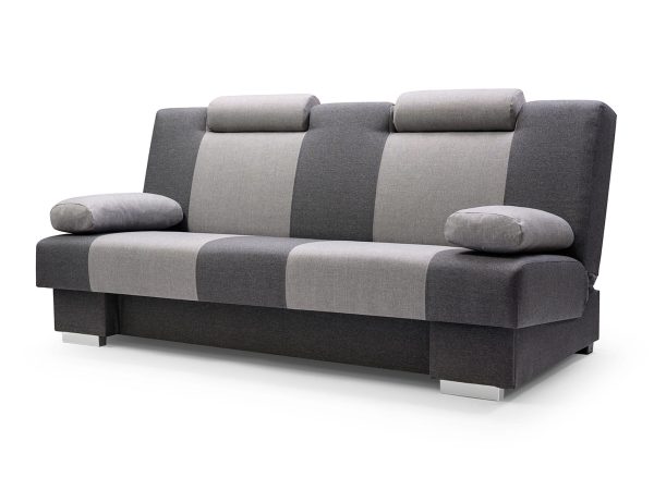 Nowoczesna wersalka w kolorze szarym