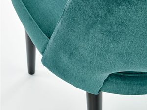 Miniaturka 6 - Tapicerowane Krzesło do Jadalni białe tło detale MONACO 2