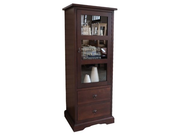 Witryna Słupek Drewniana LOGAN