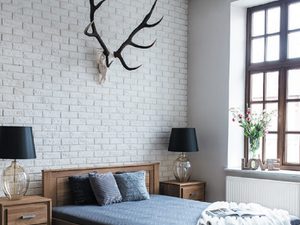 Miniaturka 1 - Komplet mebli drewnianych sypialnia ALAMOS