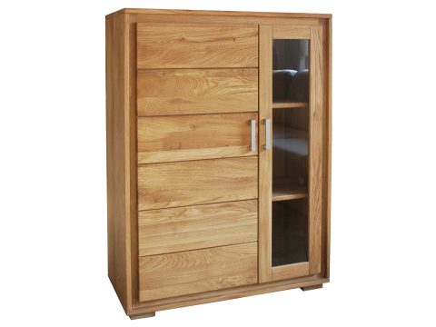 Wysoka Drewniana Komoda ALAMOS