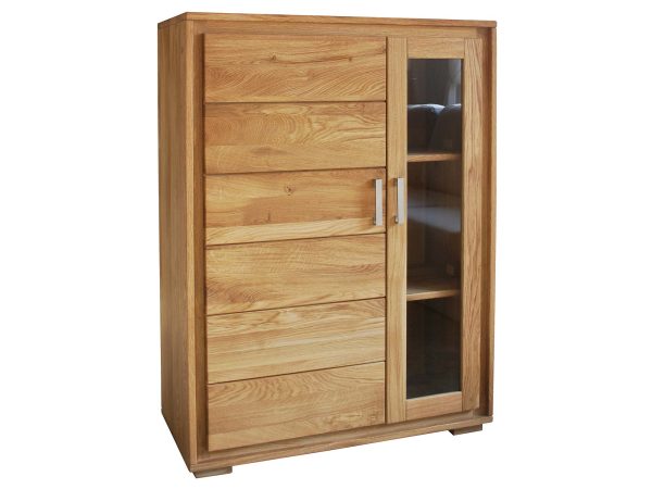 Wysoka Drewniana Komoda ALAMOS