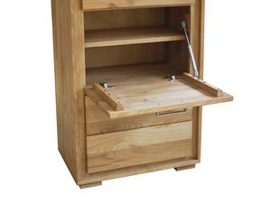 Miniaturka 1 - Drewniana szafka na buty otwarta ALAMOS