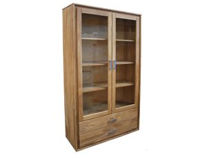 Miniaturka 1 - Wysoka Dębowa Witryna białe tło ALAMOS