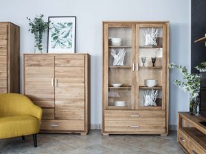 Miniaturka 1 - Zestaw mebli do salonu aranżacja ALAMOS