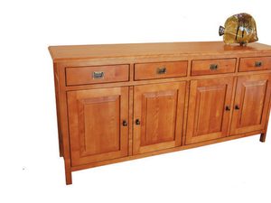 Miniaturka 2 - Duża Drewniana Komoda MENDOZ biale tlo