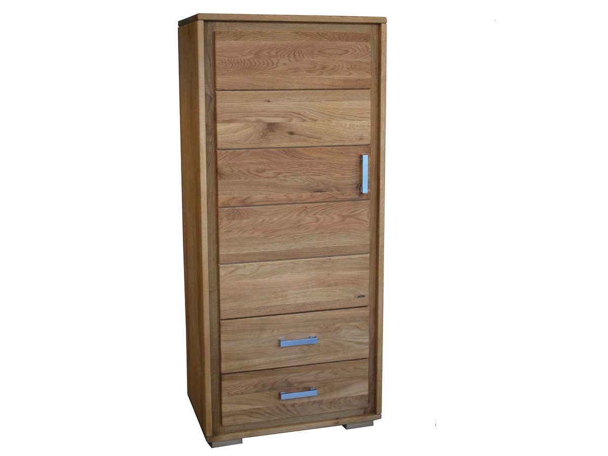Wąska Komoda Dębowa ALAMOS