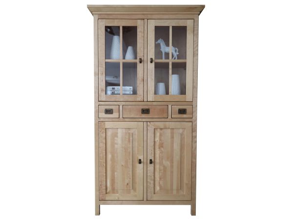 Wysoka Drewniana Witryna MENDOZ