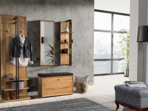 Miniaturka 8 - Nowoczesne meble drewniane do przedpokoju