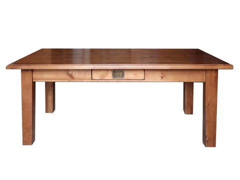 Drewniana Ława do Salonu MENDOZ białe tło