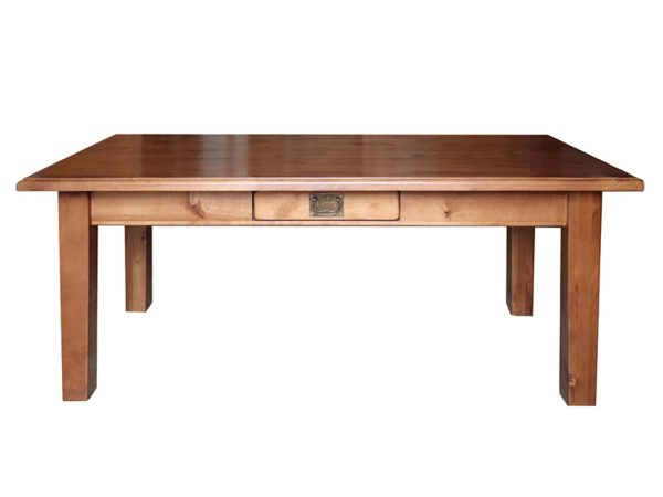 Drewniana Ława do Salonu MENDOZ białe tło