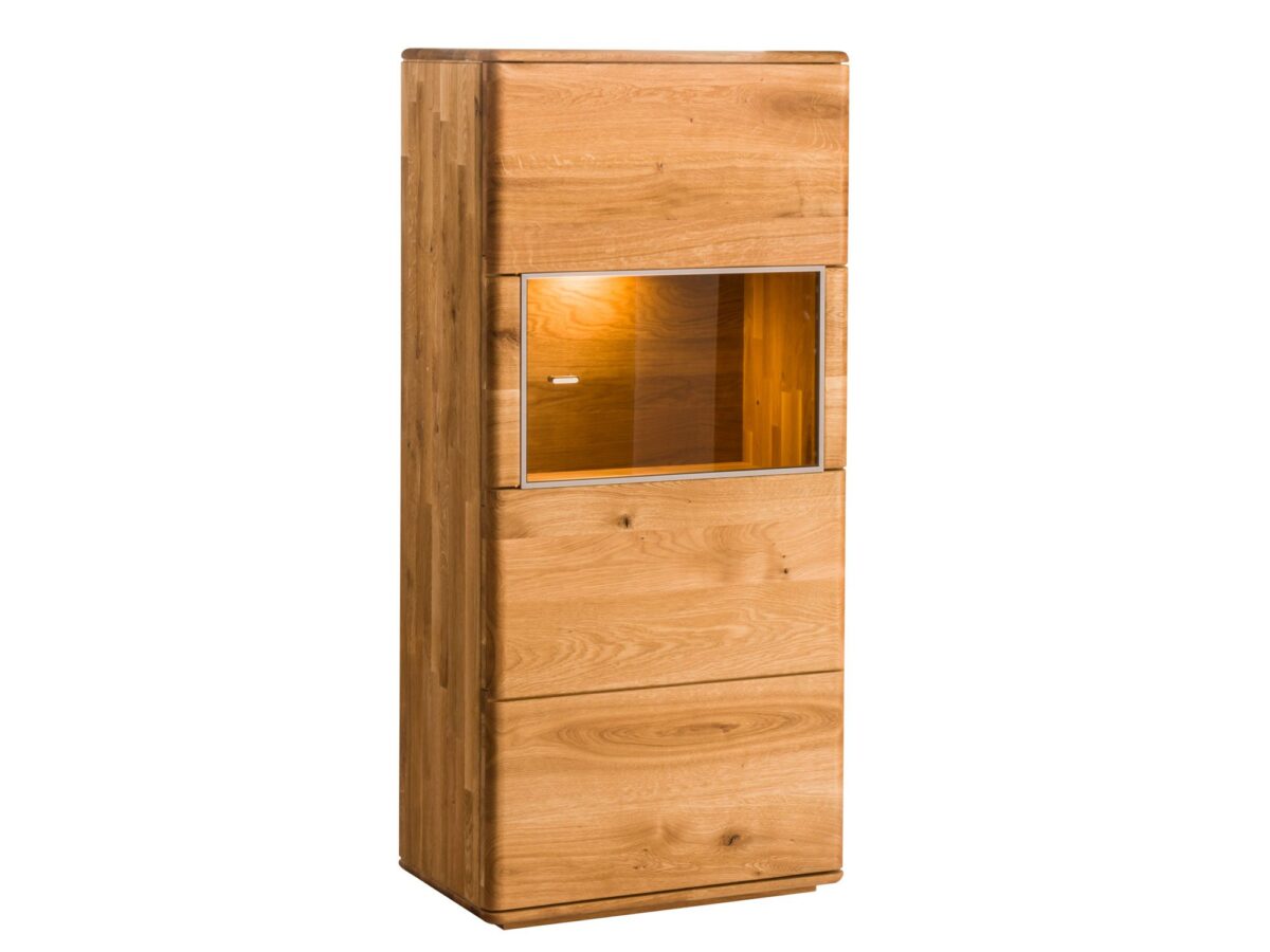 Witryna Słupek Niska do Salonu Prawa Maseri