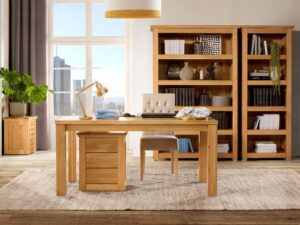 Miniaturka 9 - Meble dębowe gabinet aranżacja ISUMI