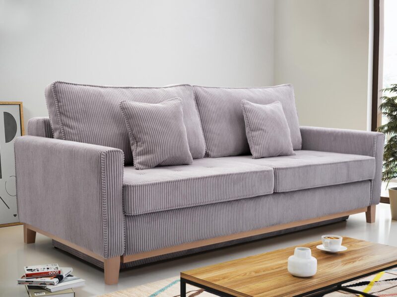 Sofa Welurowa w Salonie