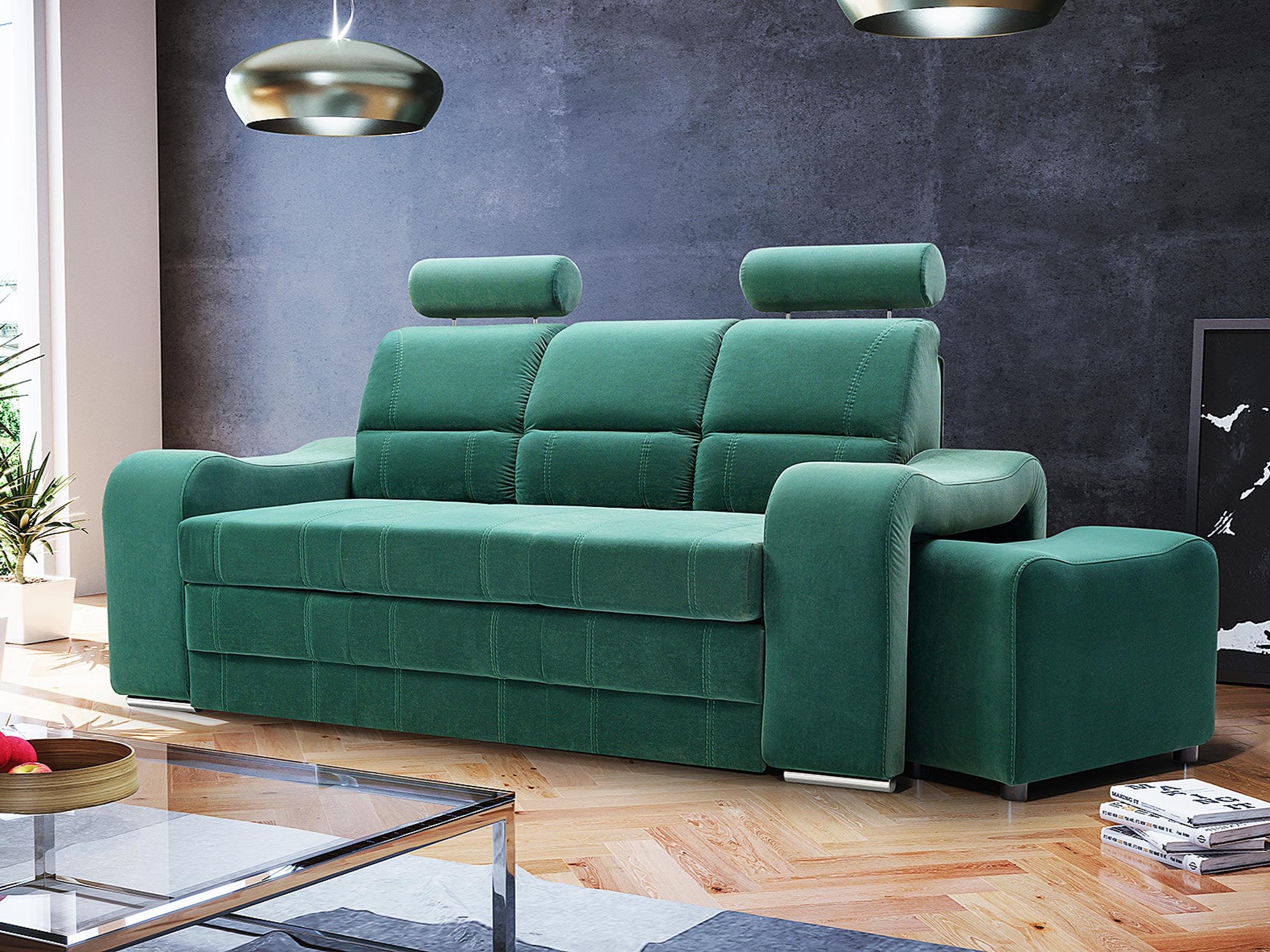 Sofa w kolorze zieleni? 5 pomysłów na Aranżację