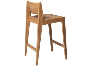 Miniaturka 1 - Dębowy stołek barowy Kordian