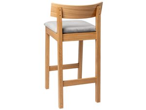 Miniaturka 1 - Stołek barowy z litego dębu Albert