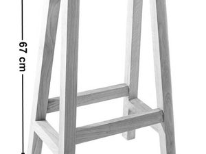 Miniaturka 2 - Stołek dębowy wymiary Dawid