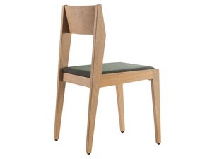 Miniaturka 3 - Drewniane krzesło tapicerowane Patryk