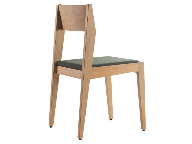 Drewniane krzesło tapicerowane Patryk