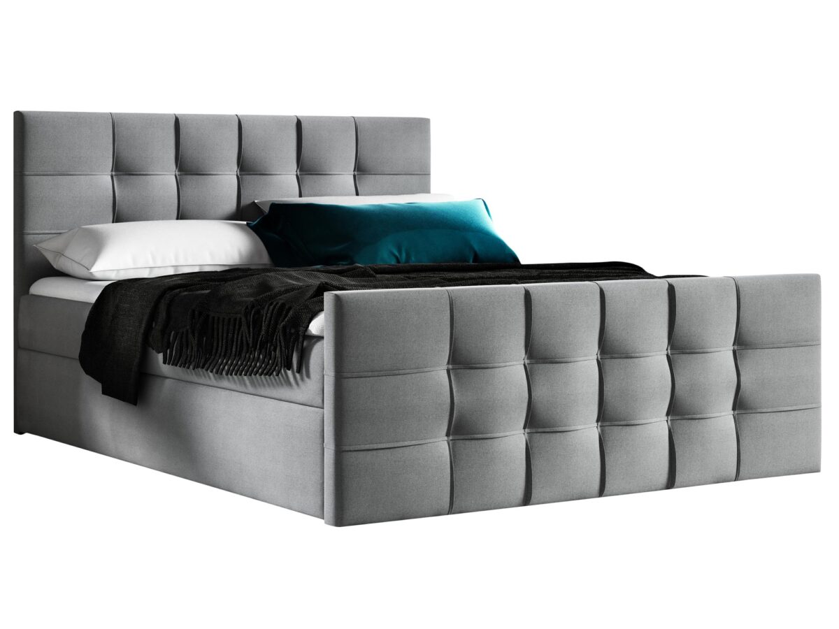 Duże łóżko kontynentalne PRINCE 1 LUX