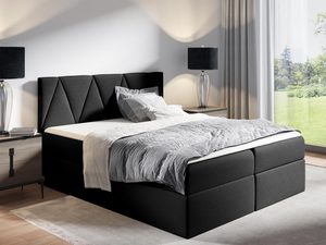 Miniaturka 1 - Łóżko kontynentalne SANZ czarne