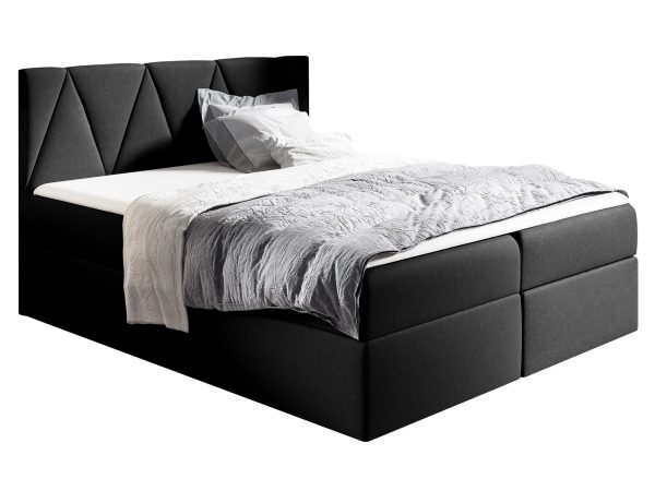 Łóżko kontynentalne SANZ białe tło