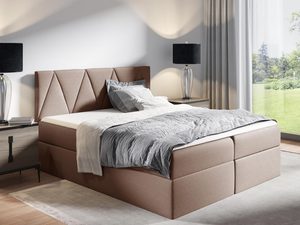Miniaturka 4 - Łóżko kontynentalne SANZ beż
