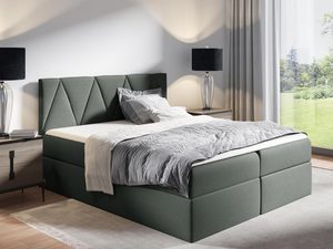 Miniaturka 5 - Łóżko kontynentalne SANZ ciemny zielony