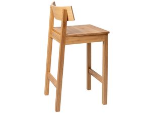 Miniaturka 1 - Stołek dębowy Albert profil