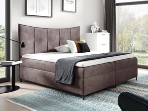 Miniaturka 5 - Łóżko kontynentalne FLAVIA brązowe