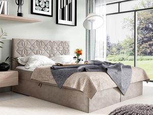 Miniaturka 8 - Łóżko kontynentalne LUA1 beż