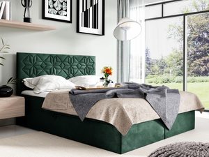 Miniaturka 3 - Łóżko kontynentalne LUA1 zielone
