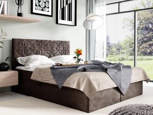 Miniaturka 7 - Łóżko kontynentalne LUA1 brązowe