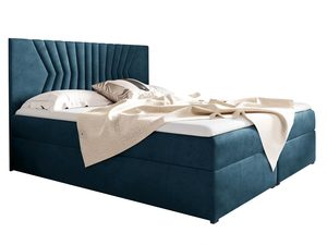 Miniaturka 1 - Kontynentalne Łóżko LUA 2 niebieskie tło