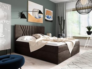 Miniaturka 8 - Kontynentalne Łóżko LUA 2 brąz