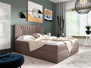 Miniaturka 5 - Kontynentalne Łóżko LUA 2 jasny brąz