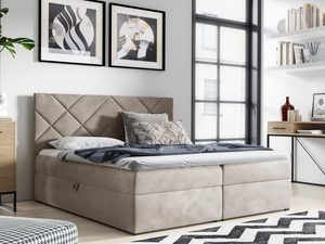 Miniaturka 15 - Łóżko kontynentalne LUA 3 beż