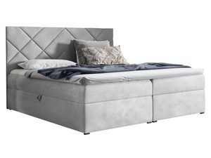 Miniaturka 6 - Łóżko kontynentalne LUA 3 białe tło