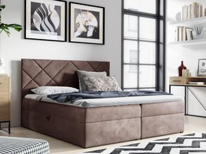 Miniaturka 12 - Łóżko kontynentalne LUA 3 brąz