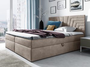 Miniaturka 1 - Kontynentalne Łóżko LUA 4 beż