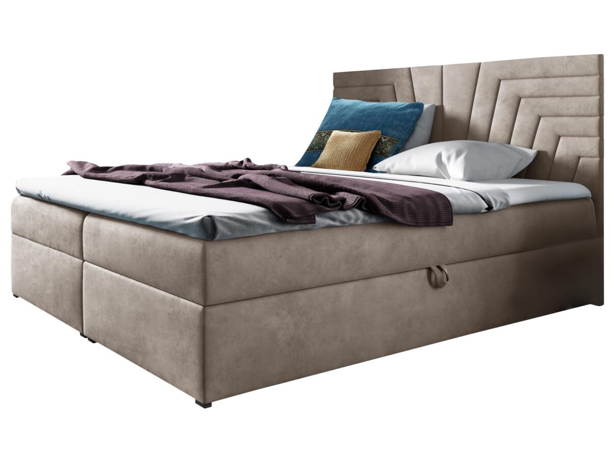 Nowoczesne Łóżko Kontynentalne LUA 4