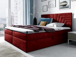 Miniaturka 3 - Kontynentalne Łóżko LUA 4 czerwone