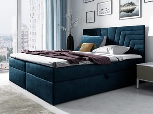 Miniaturka 5 - Kontynentalne Łóżko LUA 4 niebieskie