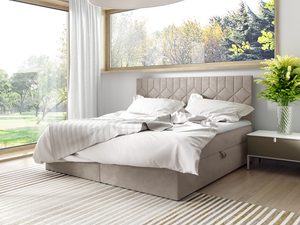 Miniaturka 1 - Łóżko Kontynentalne LUA 5 beż