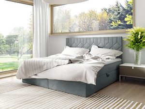 Miniaturka 7 - Łóżko Kontynentalne LUA 5 szare