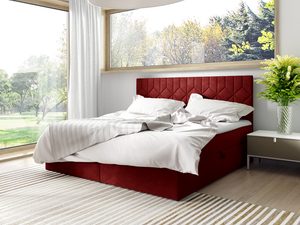 Miniaturka 3 - Łóżko Kontynentalne LUA 5 czerwone
