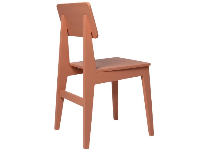 Drewniane krzesło Oliwier łosoś