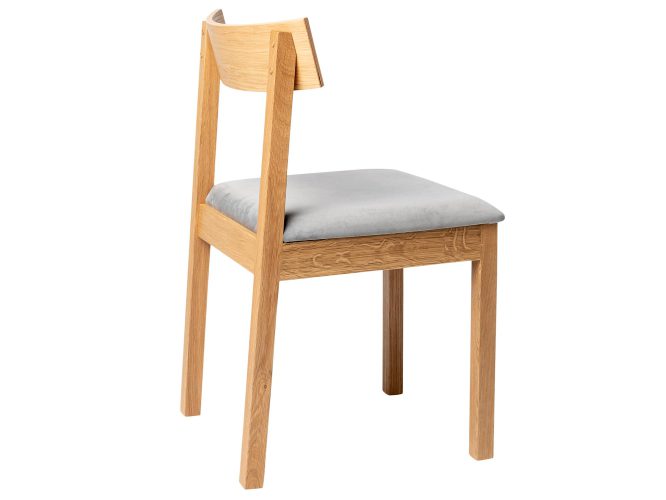 Krzesło z litego drewna dębowego Filip